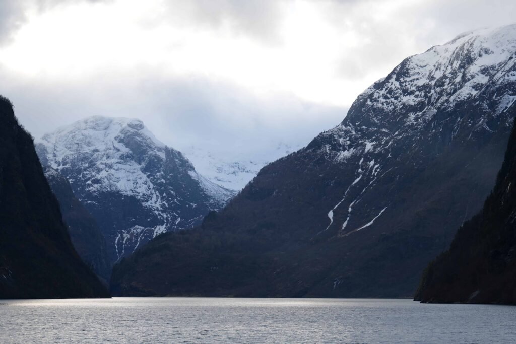 If you can, also get out on the water around Flåm for the most beautiful mountain scenery!