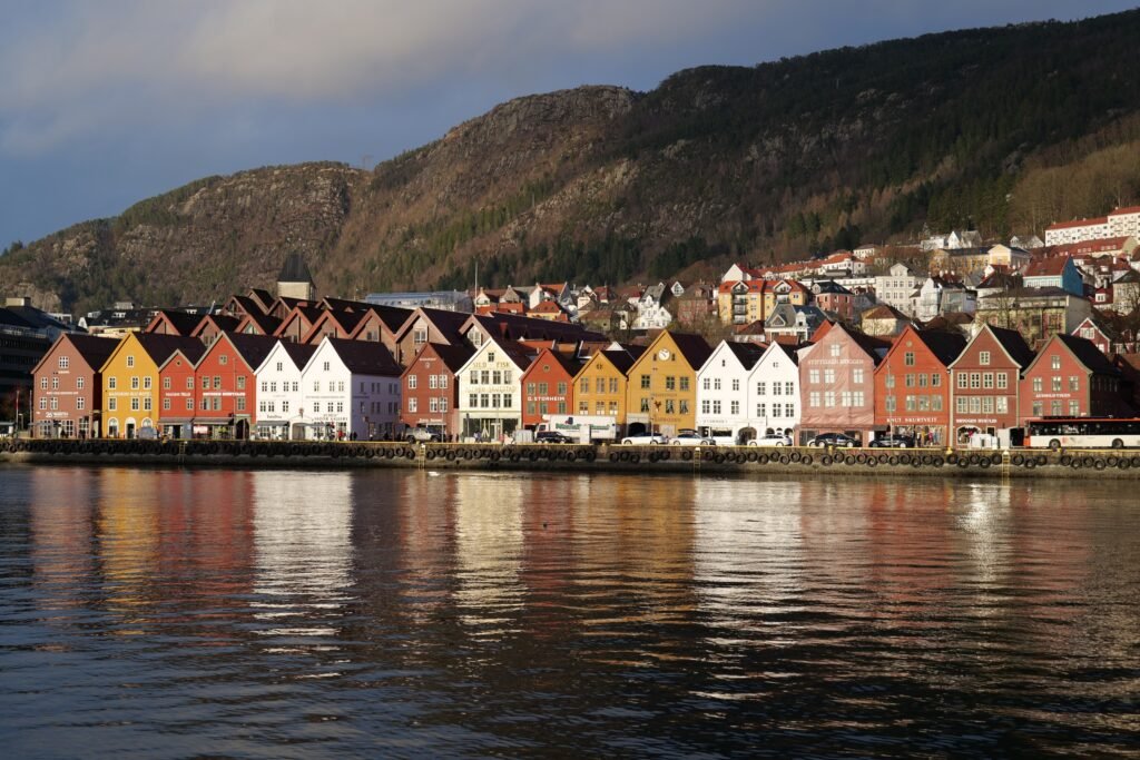 Beautiful Bergen is so worth exploring before joining the ship!