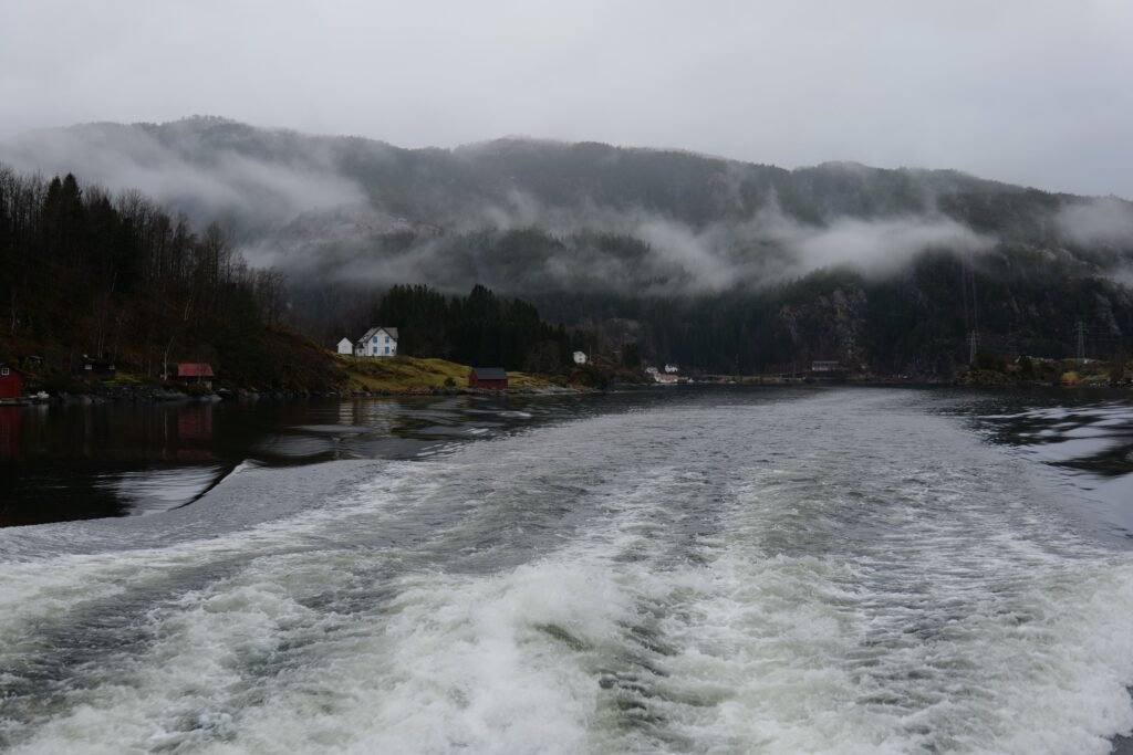 The Mostraumen Fjord, near Bergen!