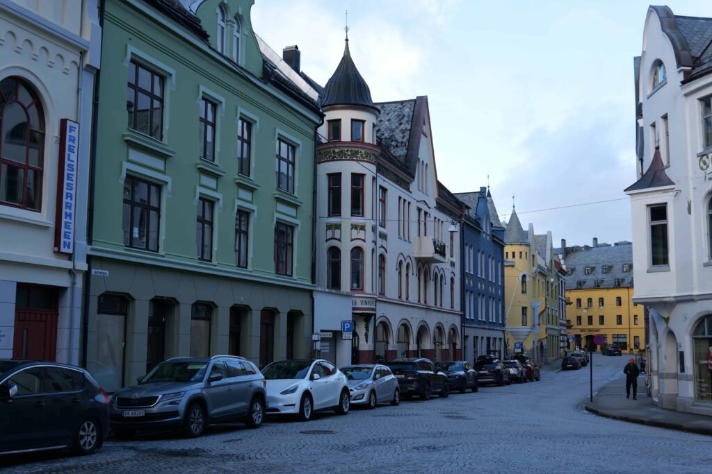 Exploring Ålesund’s quiet Art Nouveau streets