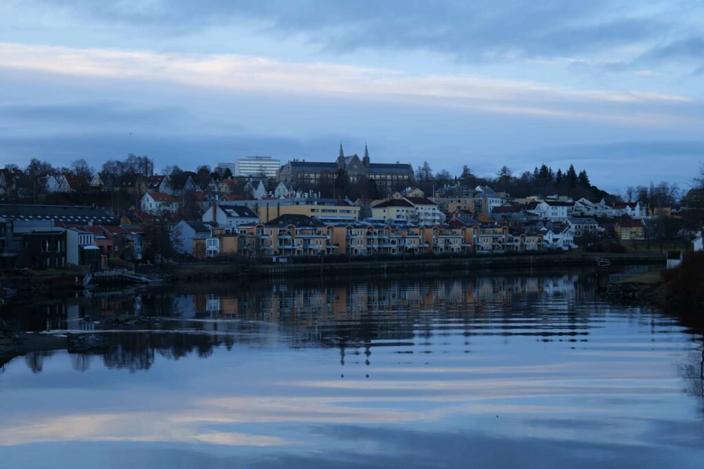 The underrated view from the other side of Gamle Bybro in Trondheim!