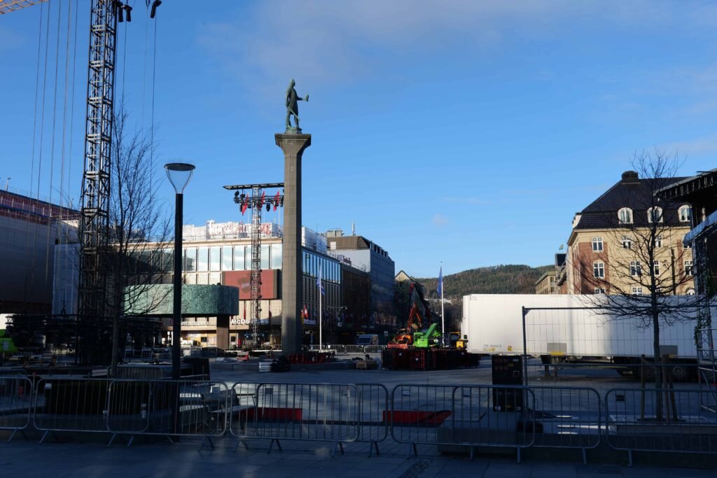 Torvet Town Square in Trondheim