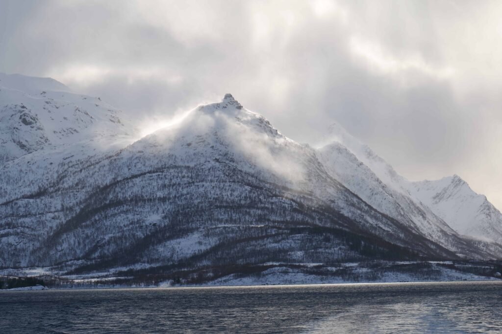 Scenery around Svolvaer in winter, just after a snowstorm!