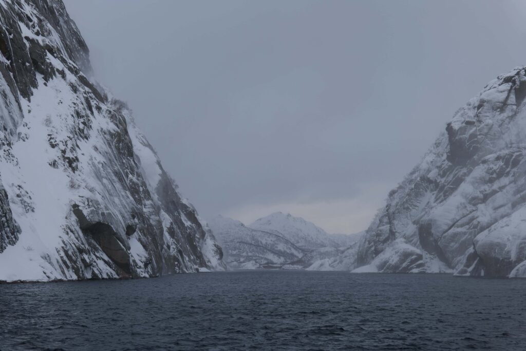The incredibly narrow and unspoilt Trollfjord is a must-see in Svolvaer!