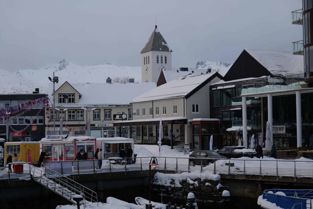 Svolvaer's charming harbour