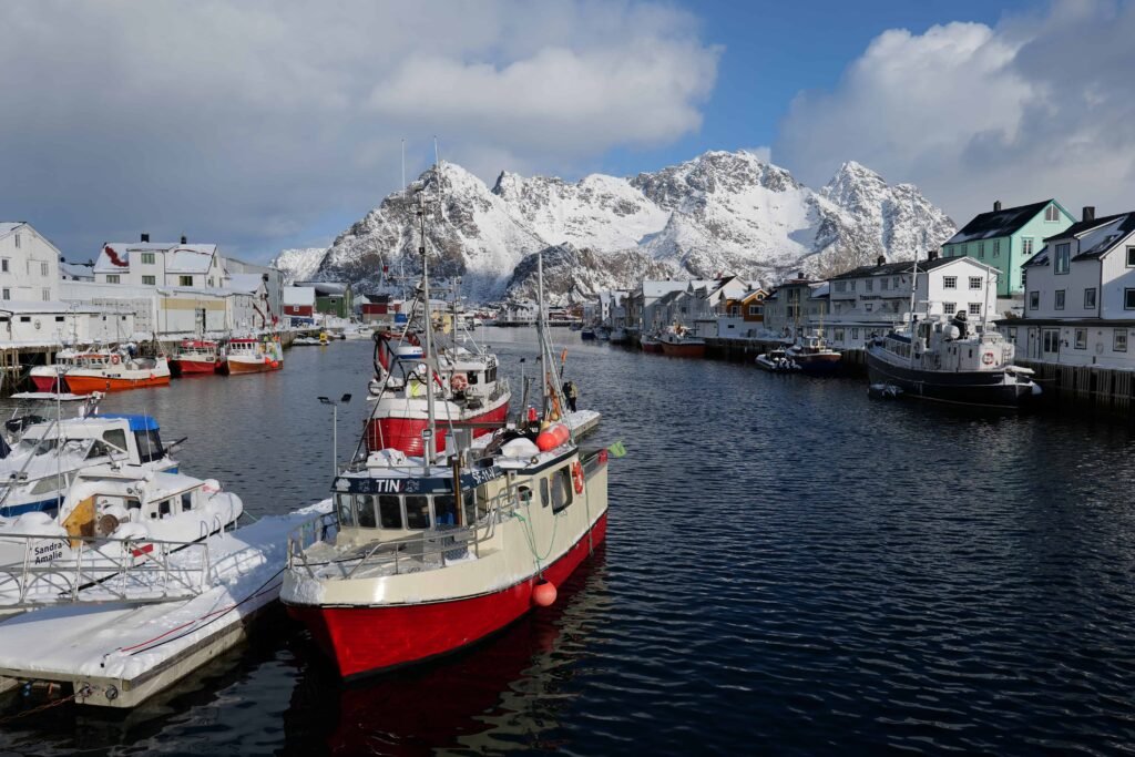 The stunning village of Henningsvaer!