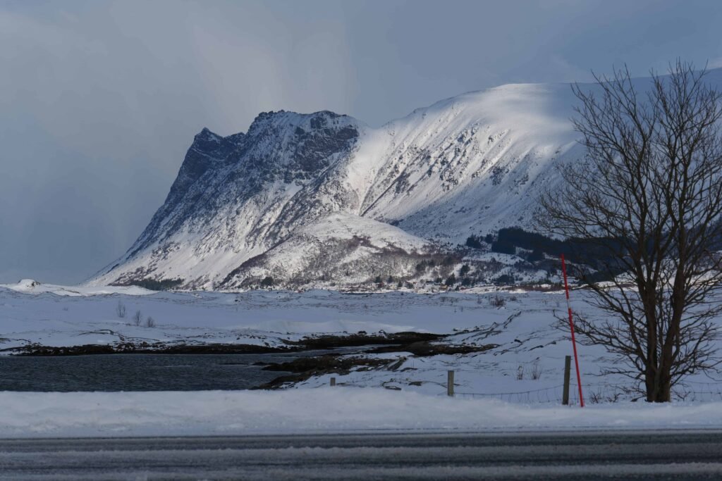 Just one of the beautiful photo opportunities along the E10 road!