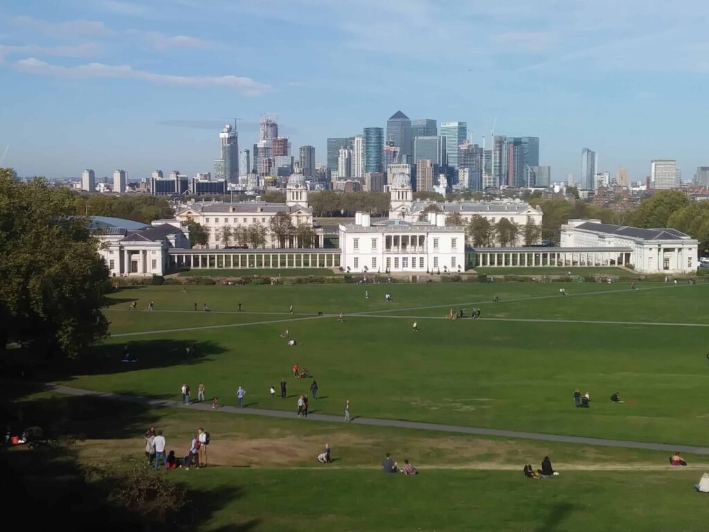 The London Skyline from Greenwich Park