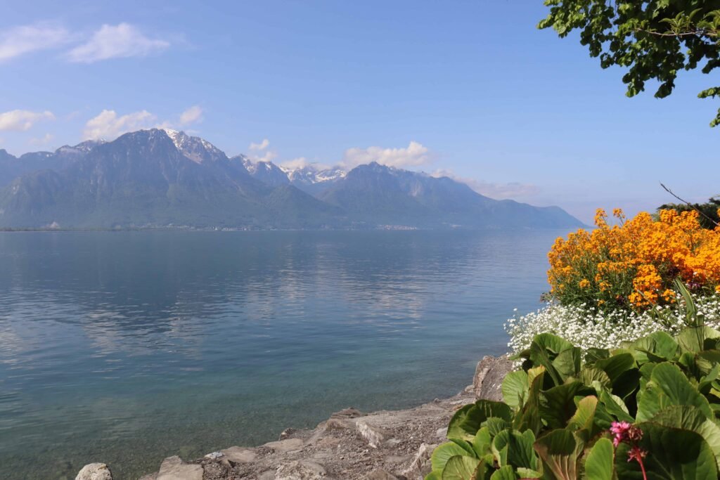 Enjoying a peaceful walk in Montreux, no attractions needed!