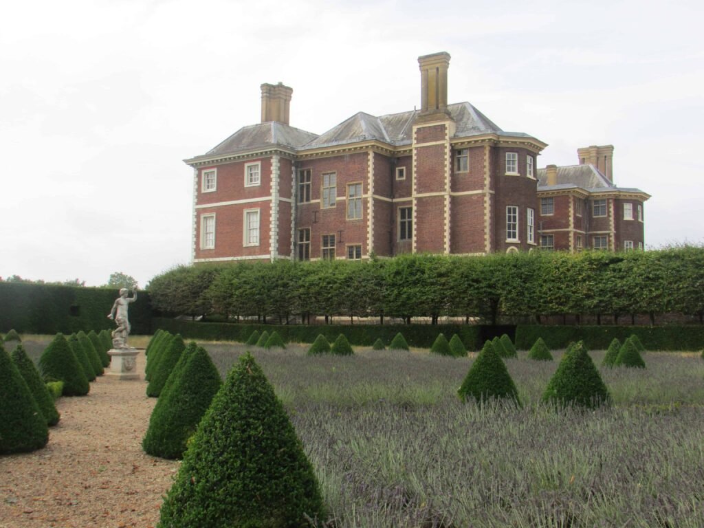 The lavender garden at Ham House