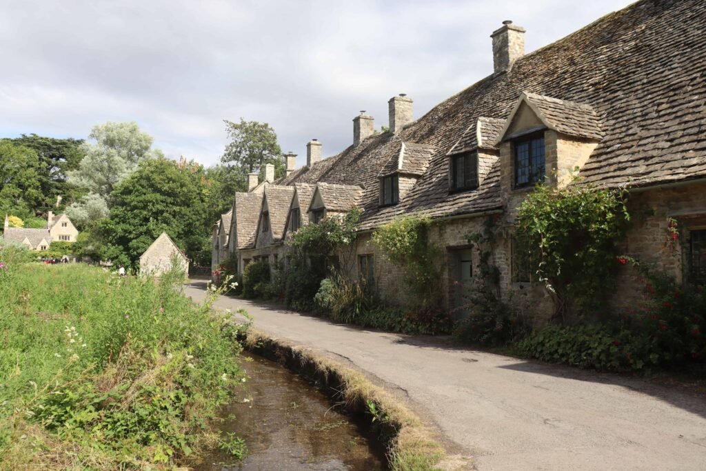 The village of Bibury in The Cotswolds
