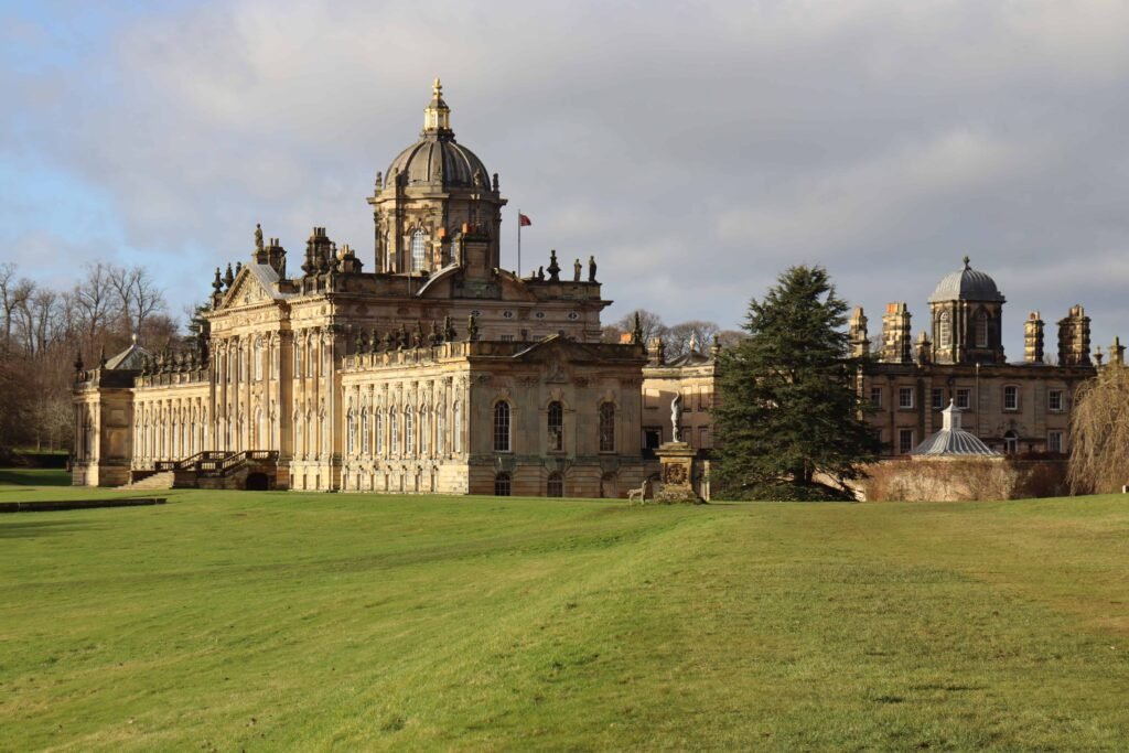 Exploring the sprawling grounds of Castle Howard