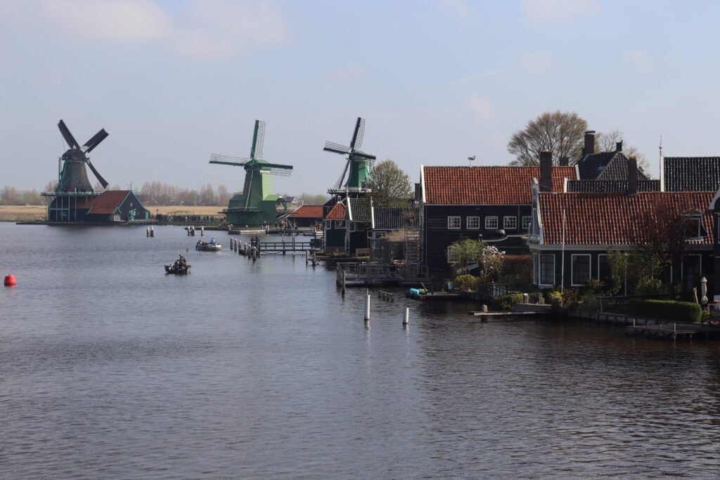 The beautiful windmill village, Zaanse Schans!
