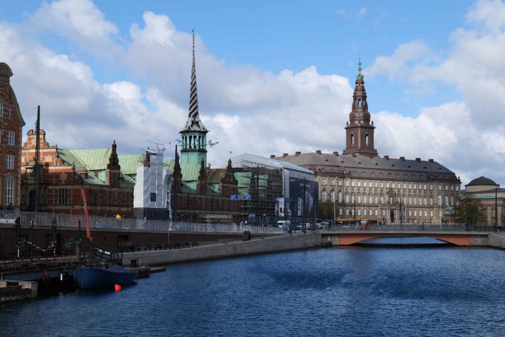 Walking along the water in Copenhagen