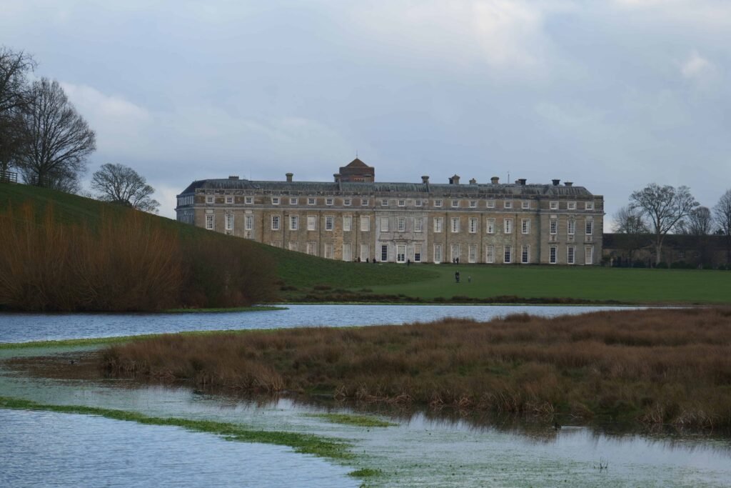 The exterior of Petworth House in Sussex