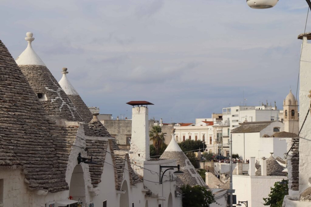 The light fading over Alberbello!