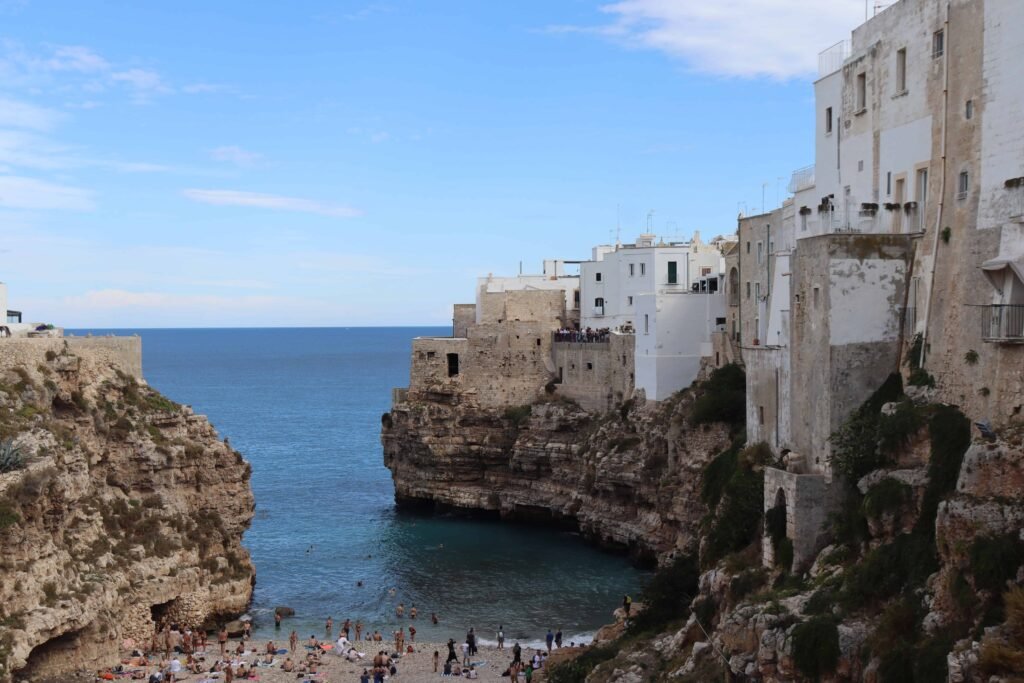The iconic Puglia view in Polignano a Mare!