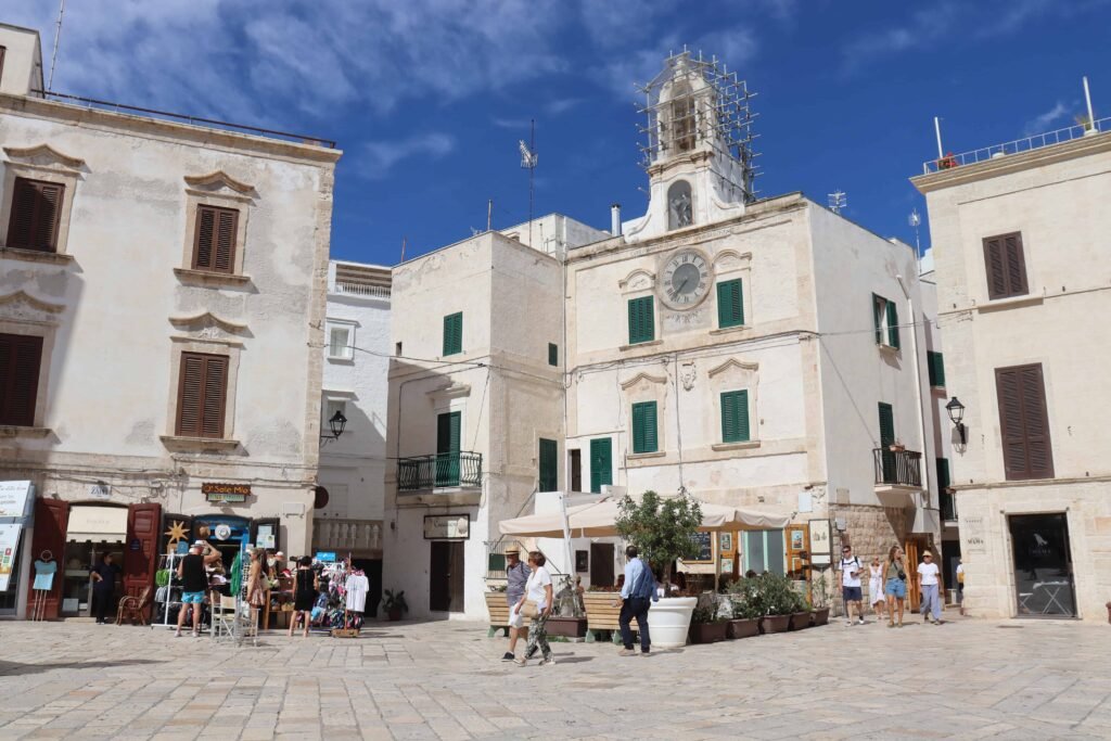 Polignano a Mare's main square