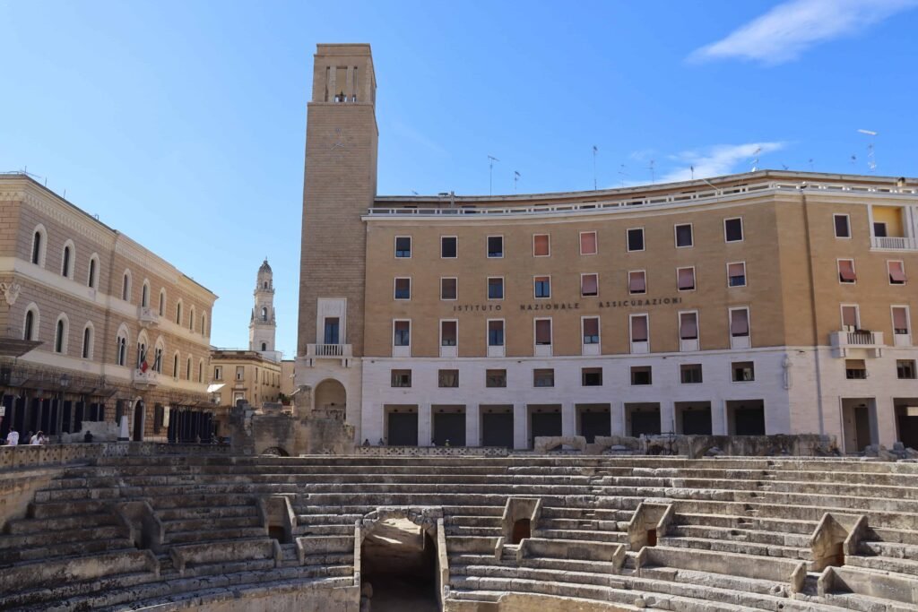The Roman Amphitheatre in Lecce