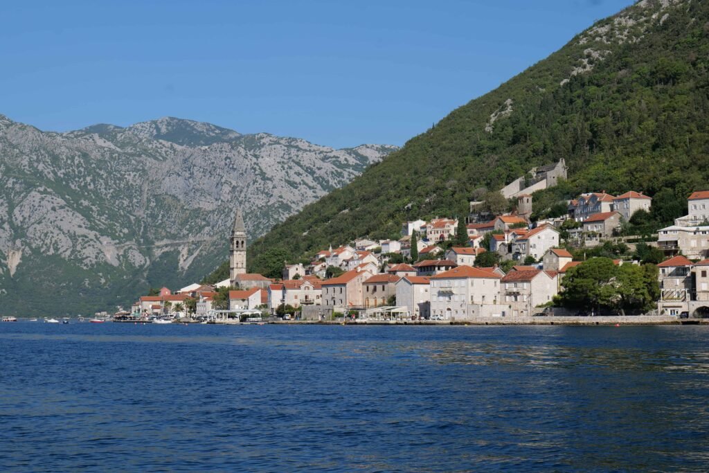 Beautiful Perast from the water