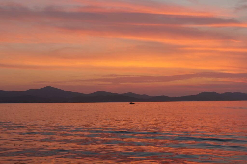 The most gorgeous sunset in Zadar!