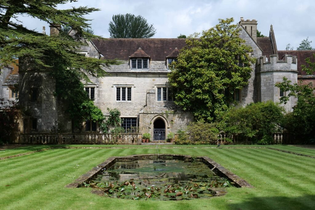Atelhampton's formal garden