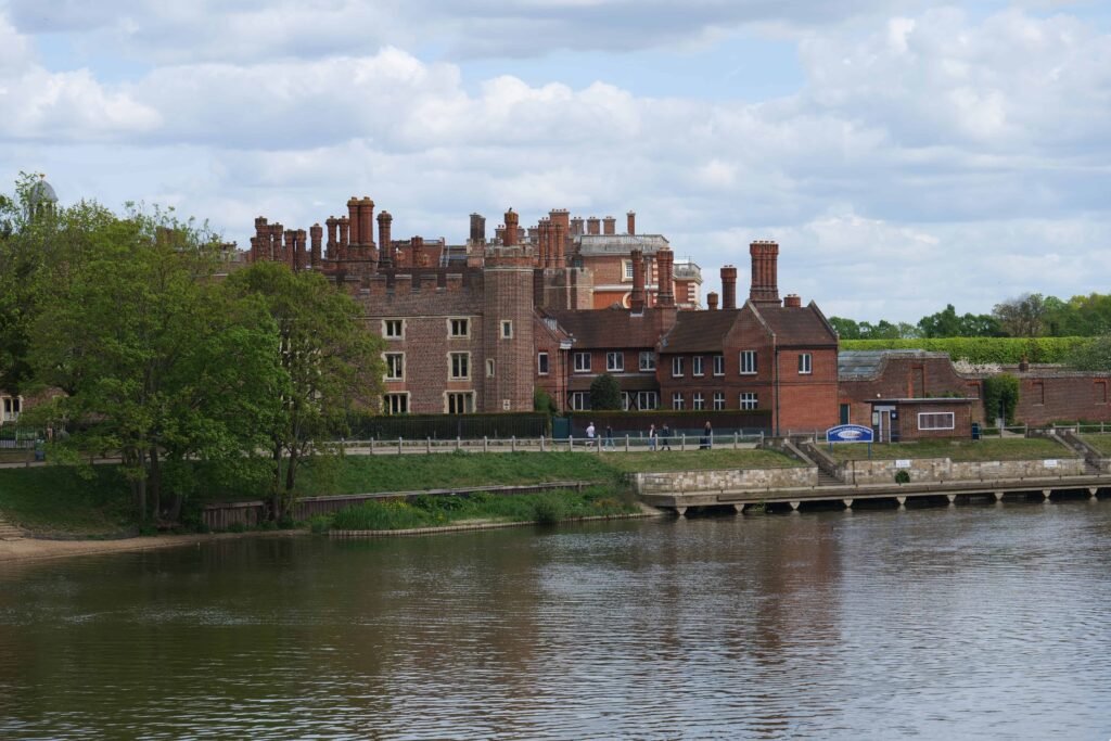 Walking from Hampton Court station gives you the best first view of the palace!