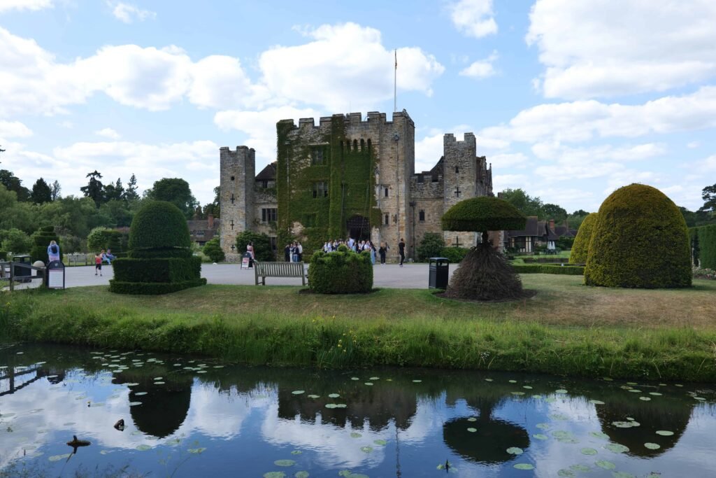 Hever Castle and its beautiful moat