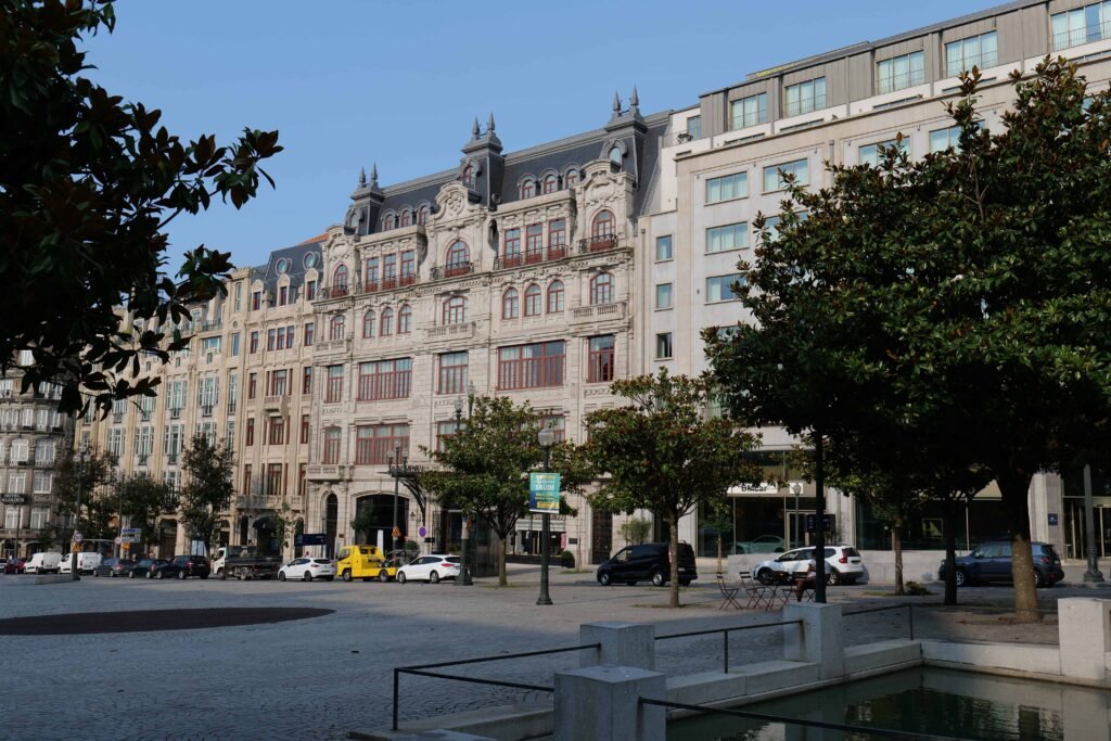 Porto's Baixa neighbourhood, where I stayed!