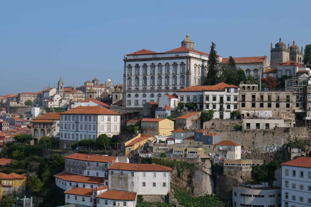 A close-up of Porto's colourful buildings!