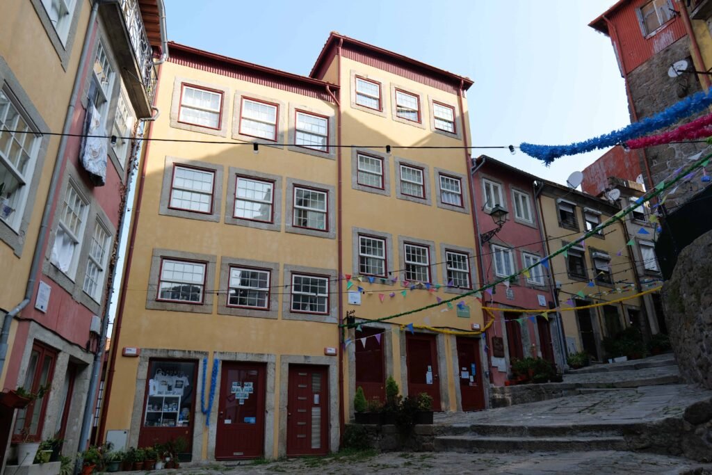 The colourful Old Quarter of Porto