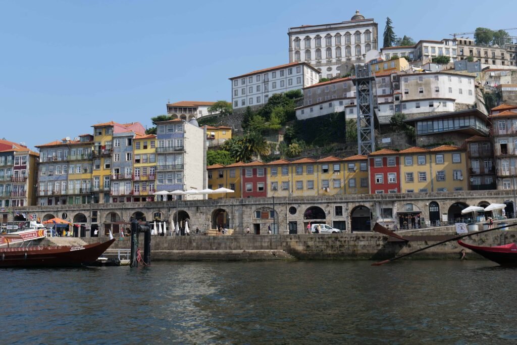 Porto's Ribeira District from the water!