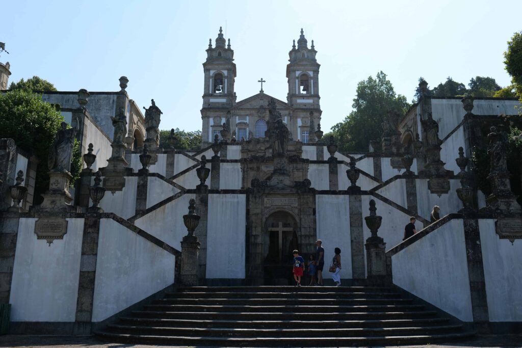 Bom Jesus do Monte's famous staircase