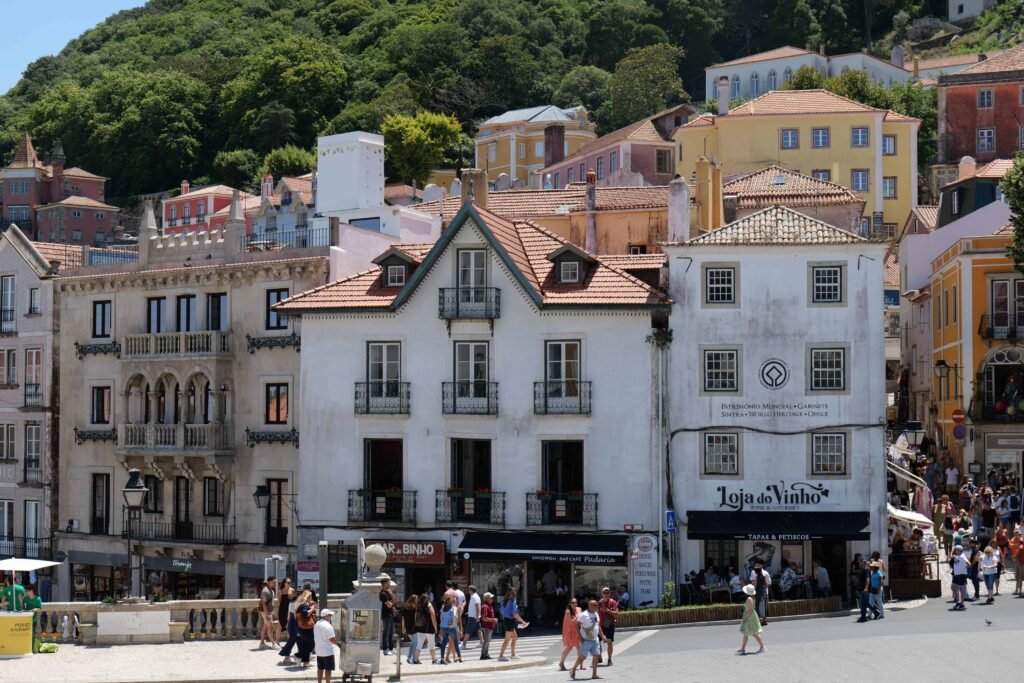 The town of Sintra in Portugal