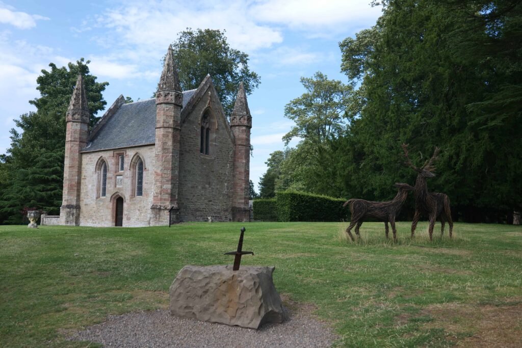 The replica Stone of Scone