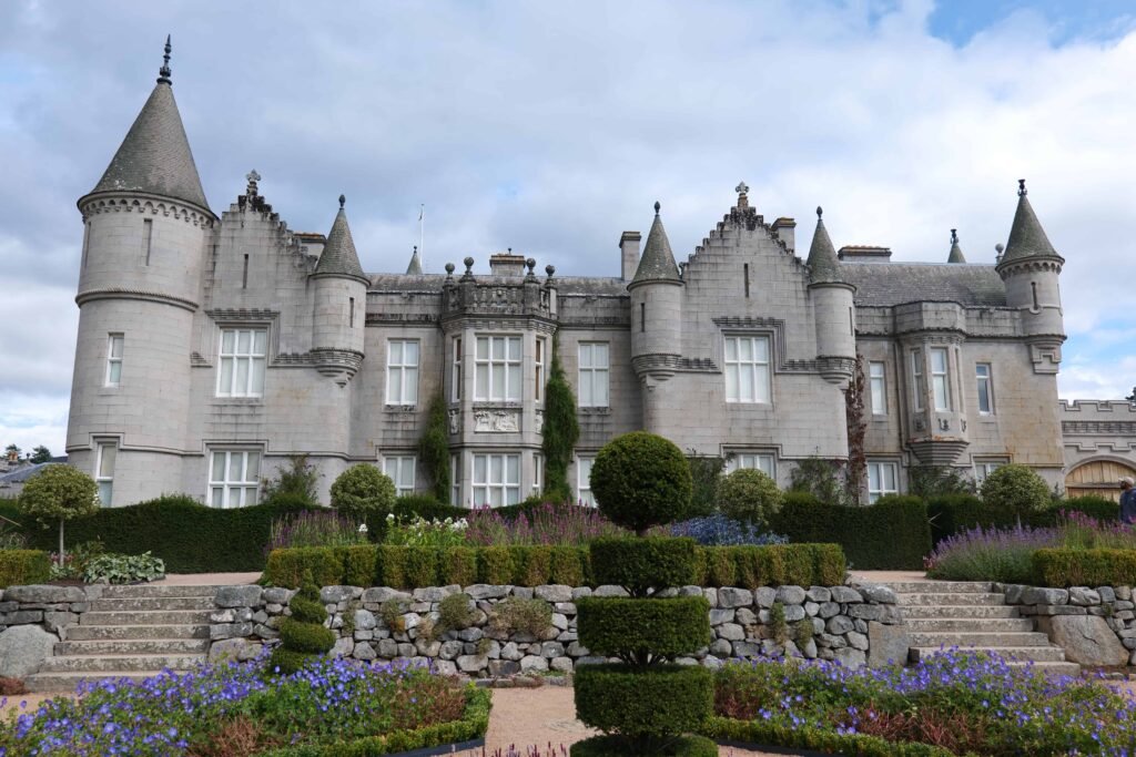 Balmoral Castle in mid-August