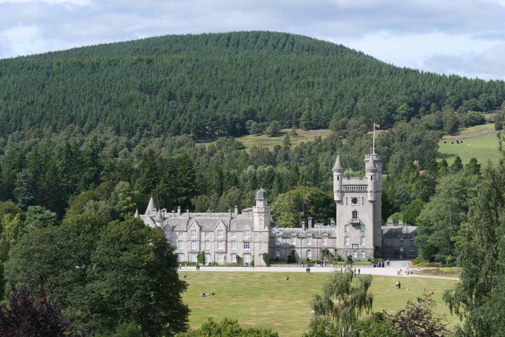 My favourite view of Balmoral, from the underrated walking trails around the estate!