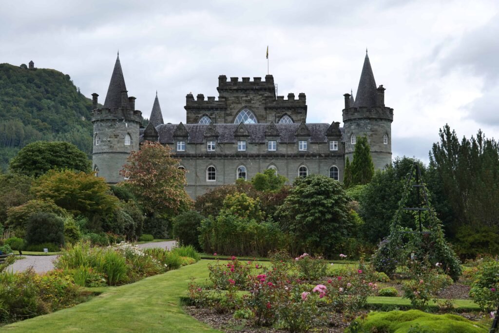 Inveraray Castle, with its fairytale turrets!
