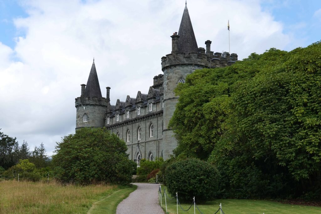 Inveraray feels a lot quieter than the more popular castles!