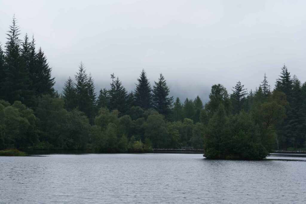 A misty morning at Glencoe Lochan!