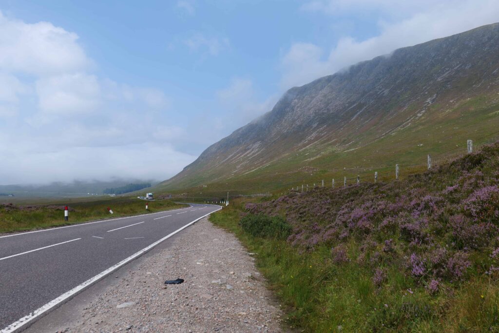 Driving through Glencoe!