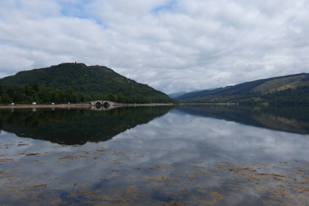 Looking out over Loch Fyne from Inveraray